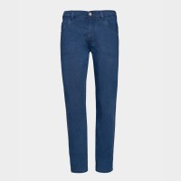 Джинсы мужские синие из легкого коттона Джинсы мужские синие из легкого коттона