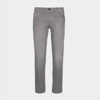 Джинсы мужские серые из легкого коттона.