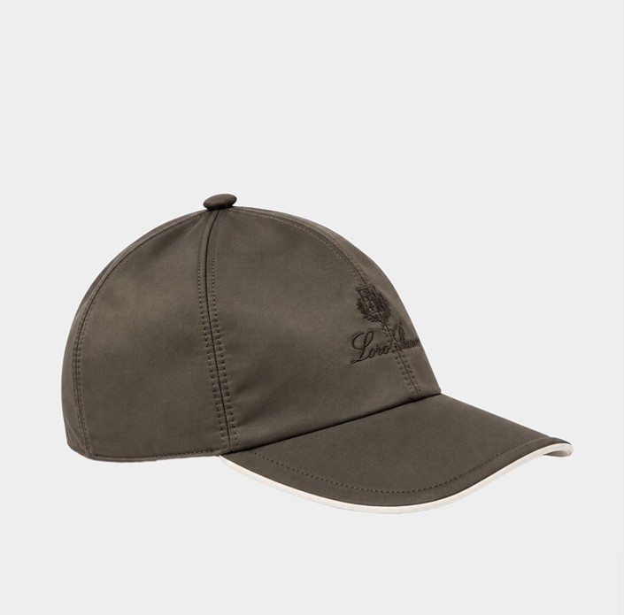 Зелена нейлонова кепка Loro Piana Зелена нейлонова кепка Loro Piana
