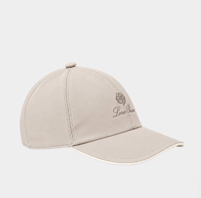 Молочна нейлонова кепка Loro Piana Молочна нейлонова кепка Loro Piana