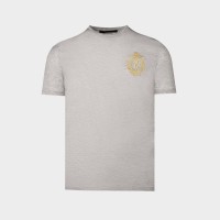 Футболка голубая из хлопка