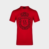 Футболка червона з коттону 