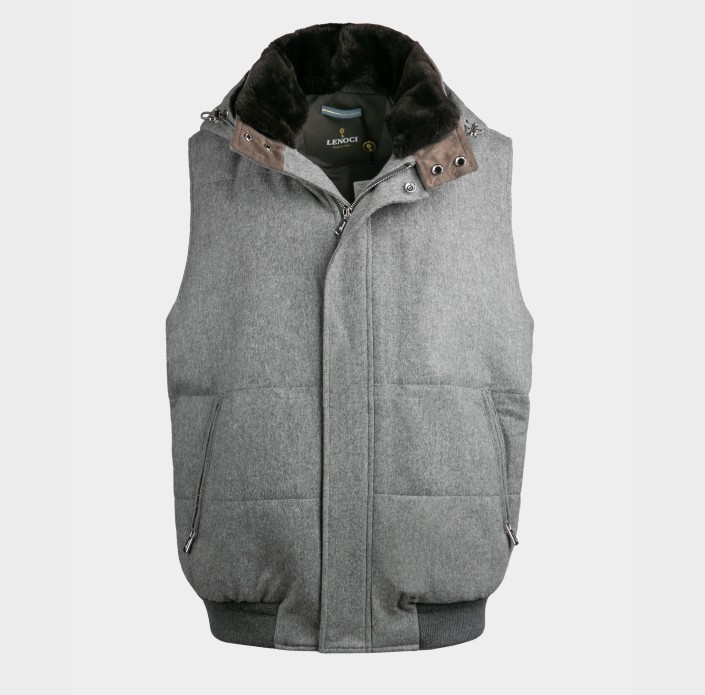 Жилет чоловічий сірий