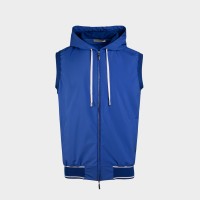 Жилет синий из нейлона