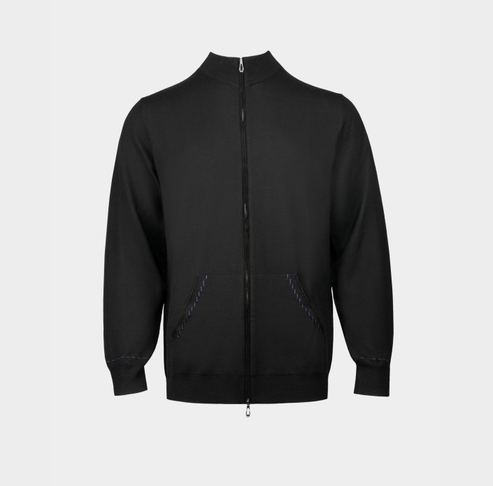 Чорний чоловічий  кардиган