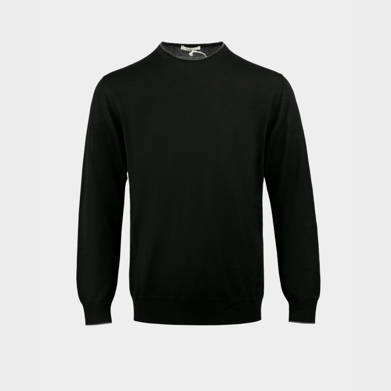 Чорний чоловічий светр