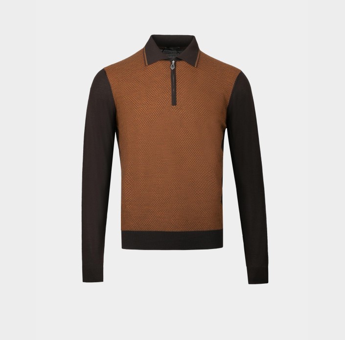 Коричневе чоловіче поло  Коричневе чоловіче поло