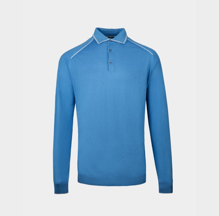 Блакитне чоловіче поло Блакитне чоловіче поло