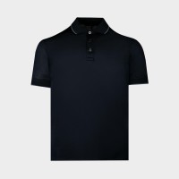 Трикотаж синій на ґудзиках Трикотаж синій на ґудзиках