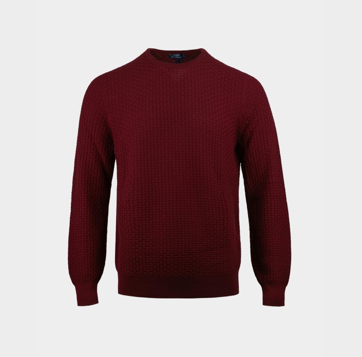 Джемпер чоловічий бордовий 
