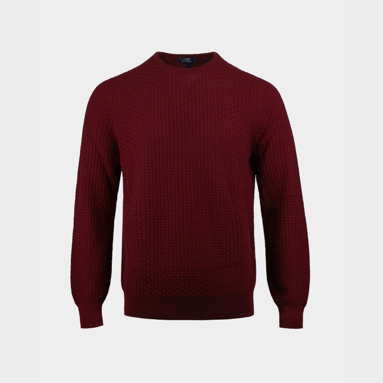 Джемпер чоловічий бордовий 