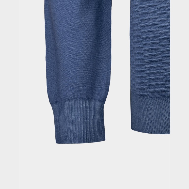 Гольф блакитний чоловічий