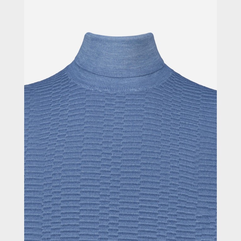 Гольф блакитний чоловічий 