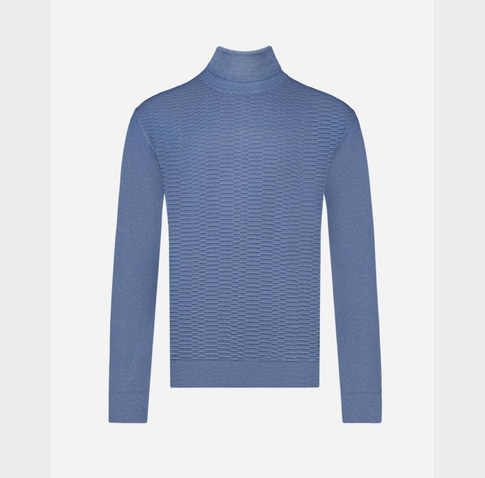 Гольф блакитний чоловічий 