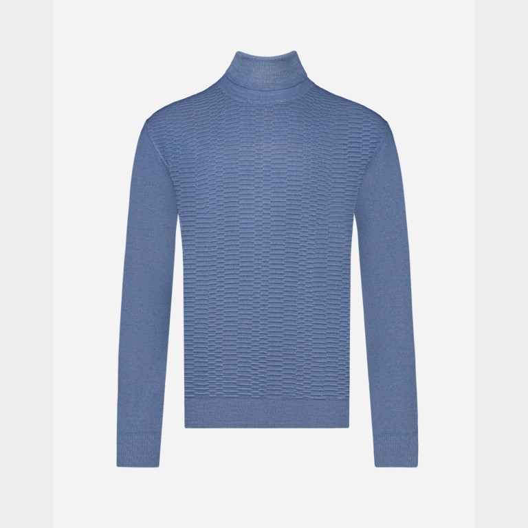 Гольф блакитний чоловічий 