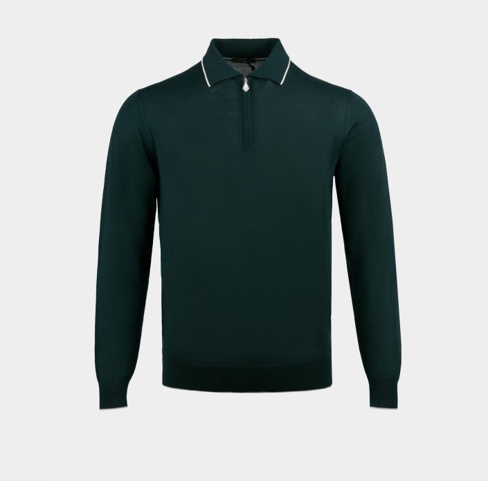 Зелене чоловіче поло