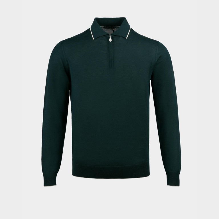 Зелене чоловіче поло