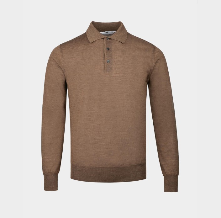 Бежеве чоловіче поло