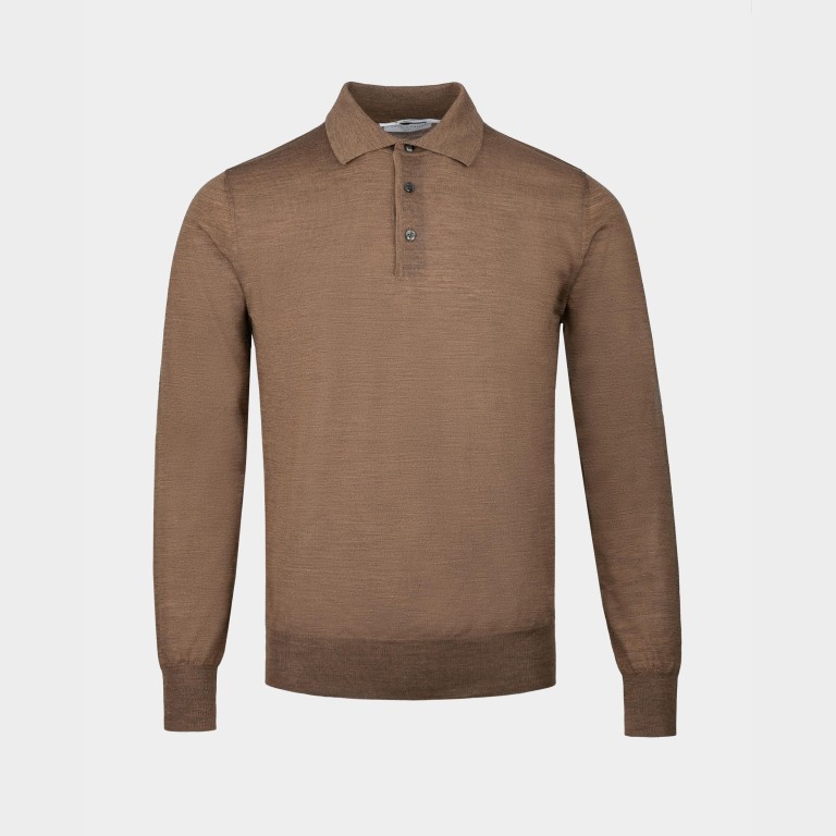 Бежеве чоловіче поло