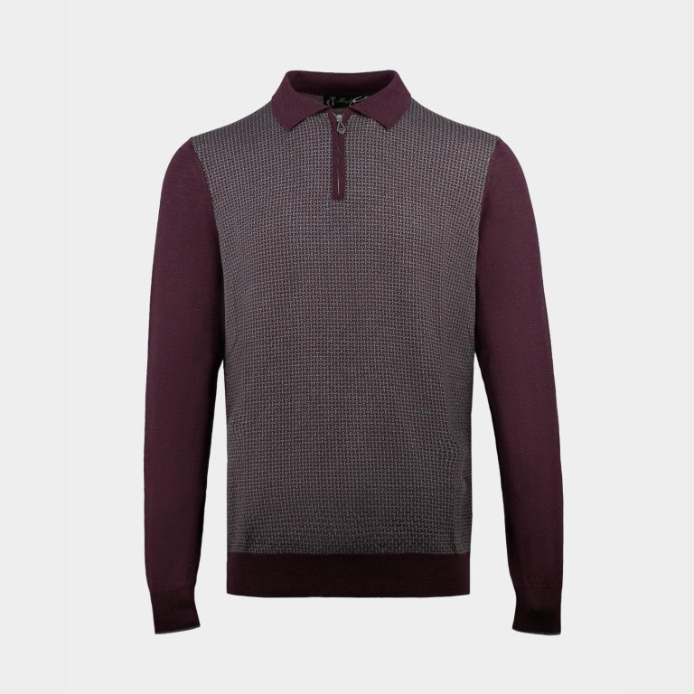 Фіолетове чоловіче поло