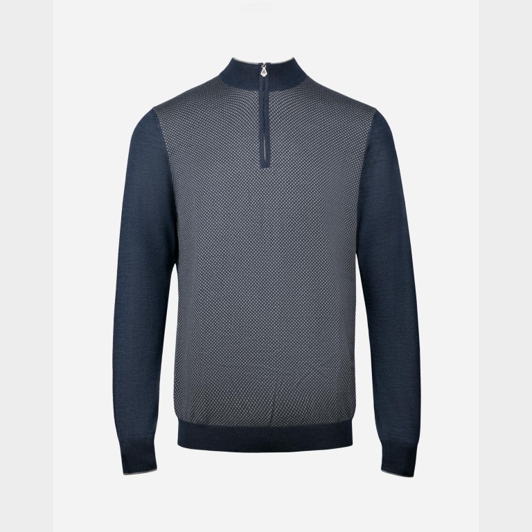 Синій чоловічий светр