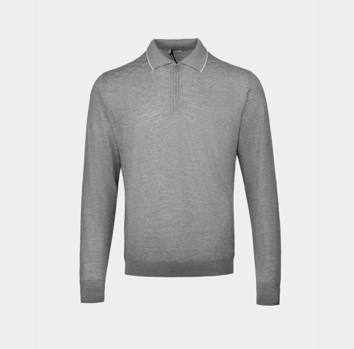 Сіре чоловіче поло