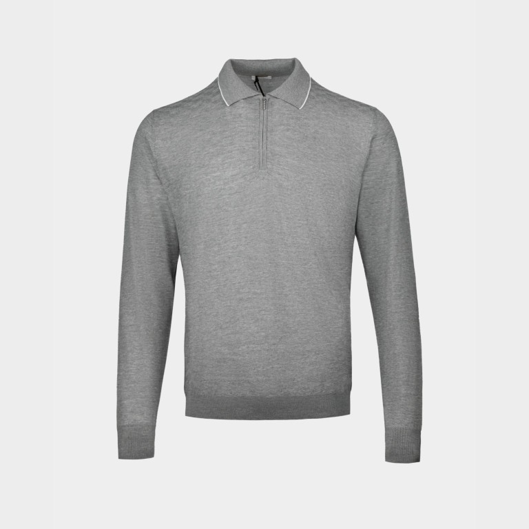 Сіре чоловіче поло