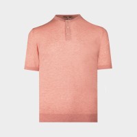 Трикотаж розовый на пуговицах Трикотаж розовый на пуговицах