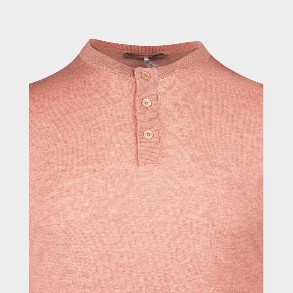 Трикотаж рожевий на ґудзиках Трикотаж рожевий на ґудзиках