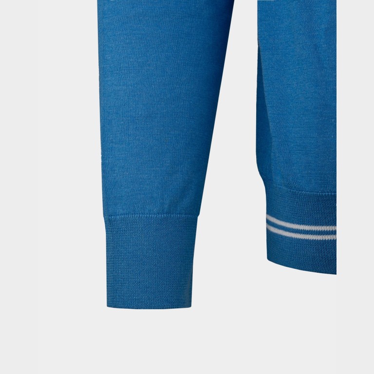 Светр чоловічий блакитний