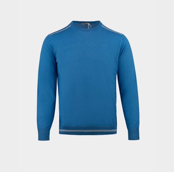 Светр чоловічий блакитний