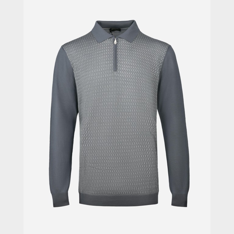 Сірий  чоловічий светр