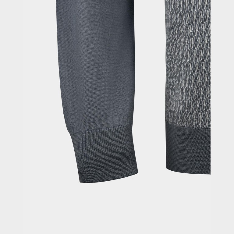 Сірий  чоловічий светр