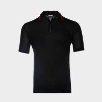 Трикотаж літній на блискавці синій  Трикотаж літній на блискавці синій